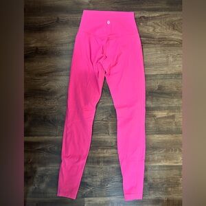 Lululemon Hot Pink Leggings